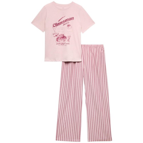 M&S Carbon Flatpack PJ, S, Rose