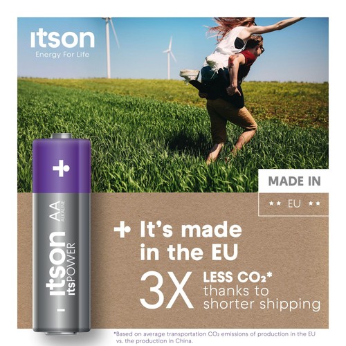 itson Itspower 8 AA Alkaline Battery