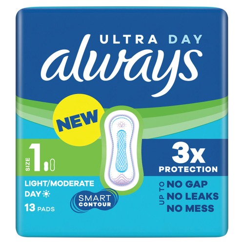 Always Sanitary Towels Ultra Normal (Size 1)