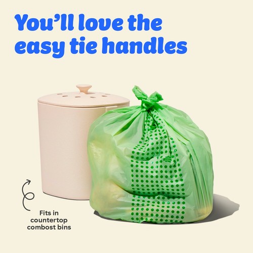 Who Gives A Crap Compostable Food Waste Bags 11L