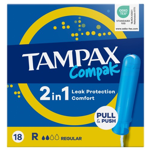 Tampax Compak Regular Tampons