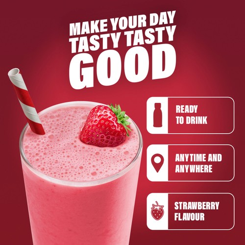 SlimFast Strawberry Milkshake Multipack