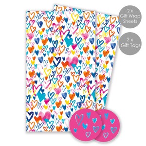 Dinosaur Gift Wrap Sheets & Tags
