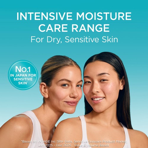 Curel Intensive Moisture Facial Cream for Dry, Sensitive Skin