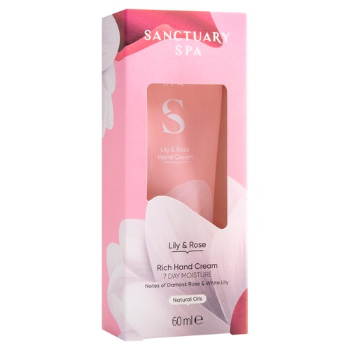 Sanctuary Spa Lily and Rose Natural Oils Hand Cream