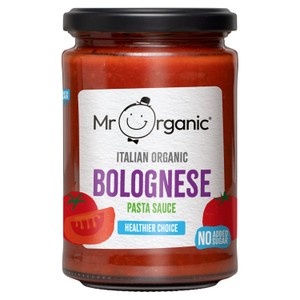Mr Organic Smooth Bolognese Pasta Sauce