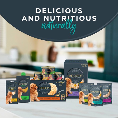 Encore Natural Wet Dog Food Multipack Chicken Selection Pouches in Jelly