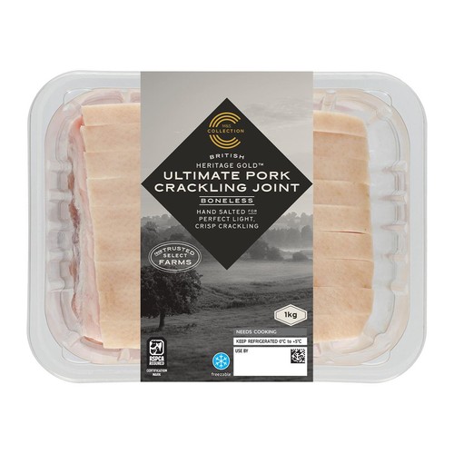 M&S Collection British Outdoor Bred Ultimate Pork Crackling Joint