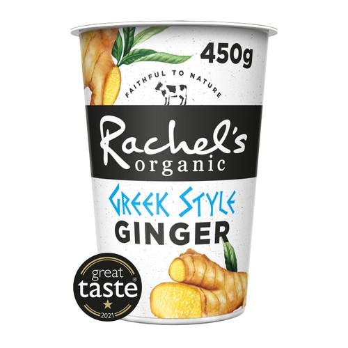 Rachel's Organic Greek Style Ginger Yoghurt