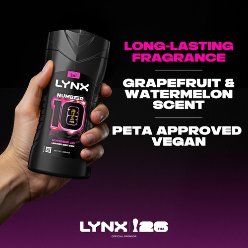 Lynx SG Number 10 FIFA Shower Gel