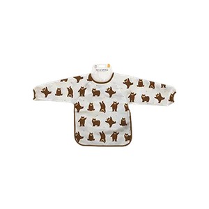 123 Baby Long Sleeve Coverall Bib Elephant Print