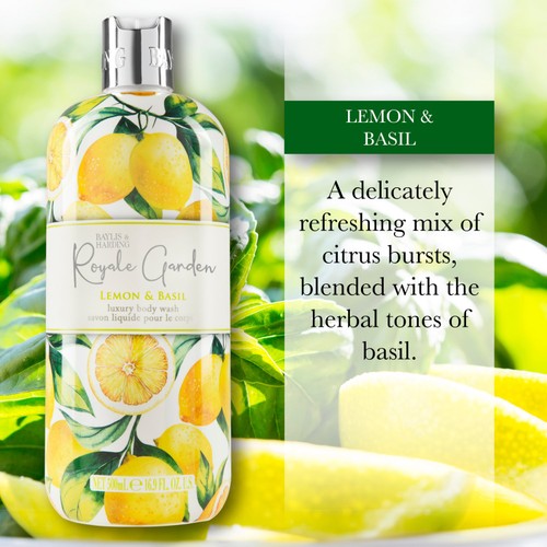 Baylis & Harding Royale Garden Lemon & Basil Body Wash