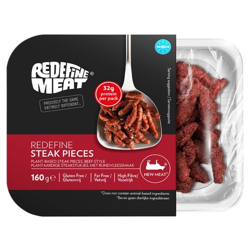 Redefine Meat Plant Based Steak Pieces