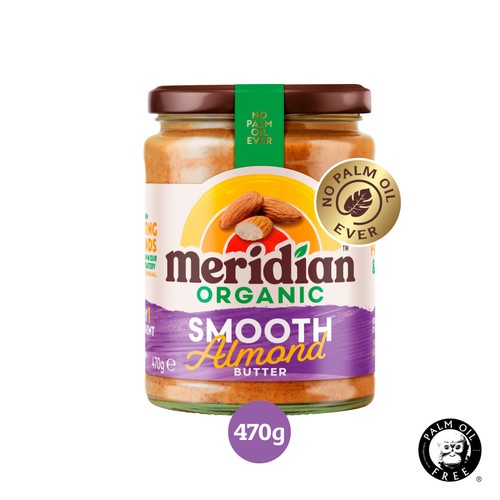 Meridian Organic Smooth Almond Butter 100%