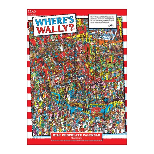 M&S Where's Wally Milk Chocolate Advent Calendar