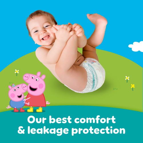 Pampers New Baby Nappy Pants Size 3 Jumbo