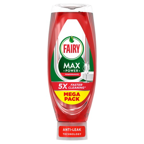 Fairy Max Power Washing Up Liquid Pomegranate