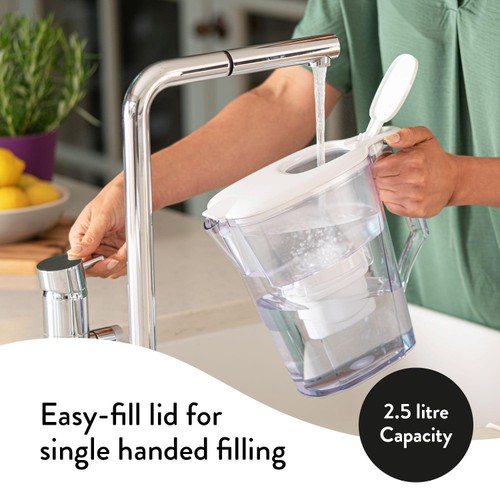 Aqua Optima Liscia 2.5L Water Filter Jug 3 Month Pack