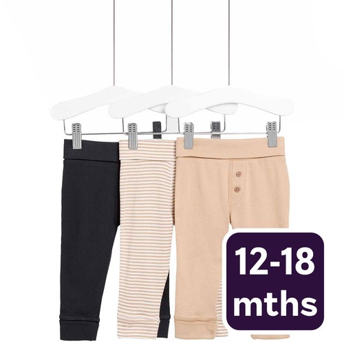 M&S Leggings, 12-18 Months, Neutral