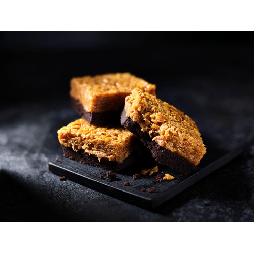 M&S Cornflake & Caramel Brownie