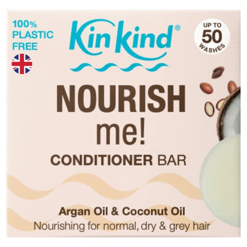 KinKind NOURISH me! Conditioner Bar With Argan Oil and Coconut Oil