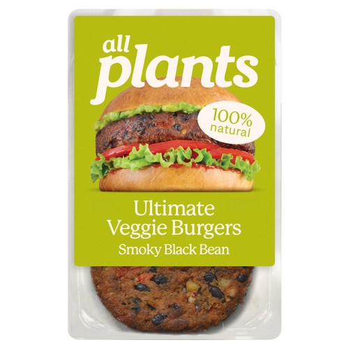 all plants Ultimate Veggie Burger Smoky Black Bean