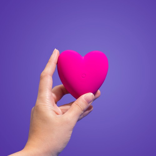 So Divine Je t'aime Heart Vibrator