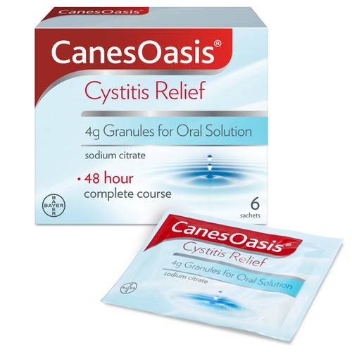 Canesten Canesoasis Cystitis Relief Sachet Pack