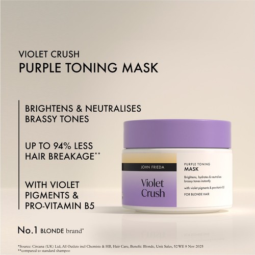 John Frieda Violet Crush Purple Toning Mask
