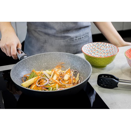 MasterClass Cast Aluminium Non-Stick Wok 28cm(11'')