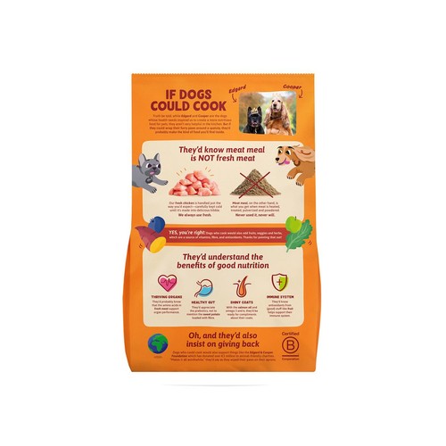 Edgard & Cooper Adult Grain Free Dry Dog Food with Fresh Free-Run Chicken