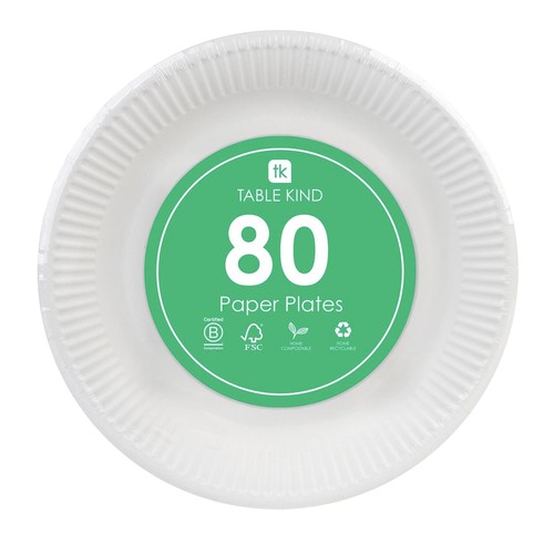 Talking Tables Kind White Plates