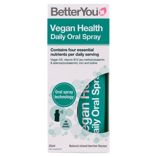 BetterYou Vegan Vitamin Health Daily Oral Spray  