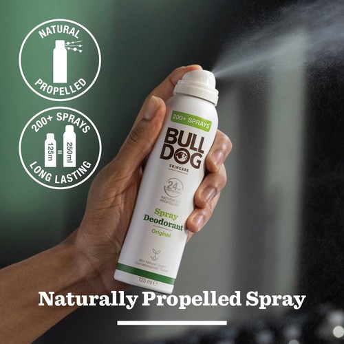 Bulldog Original Naturally Propelled Spray Deodorant