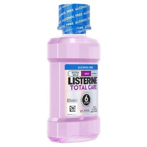 Listerine Total Care Mild Mint Alcohol Free Mouthwash
