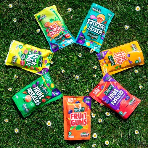 Rowntree's Fruit Pastilles Strawberry & Blackcurrant Sweets Sharing Bag