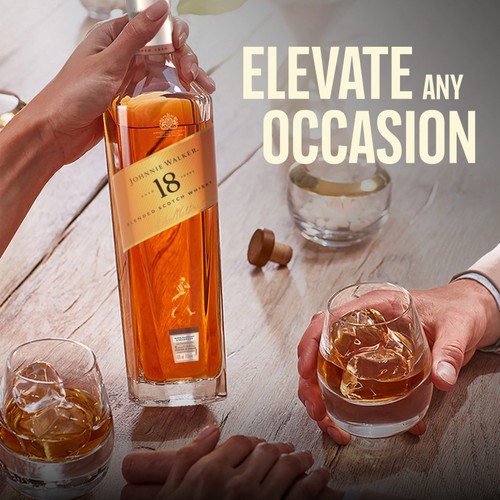 Johnnie Walker 18 Year Old Blended Scotch Whisky