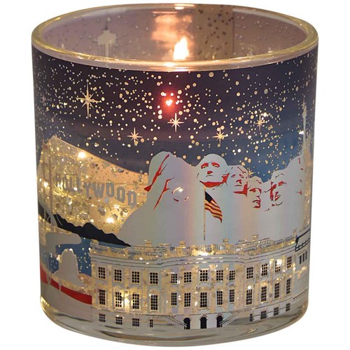 M&S Light Up Candle, Multi