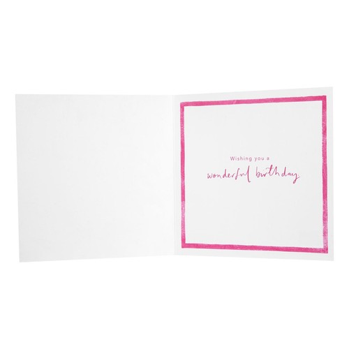 M&S Grandma Floral Birthday Card