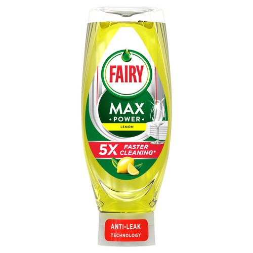 Fairy Max Power Washing Up Liquid Lemon
