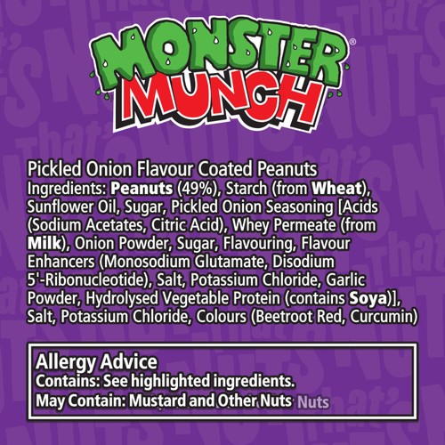 Thats Nuts Monster Munch Pickled Onion