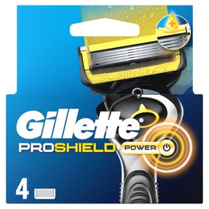 Gillette ProShield Power Men's Razor Blades Refills 4 Pack