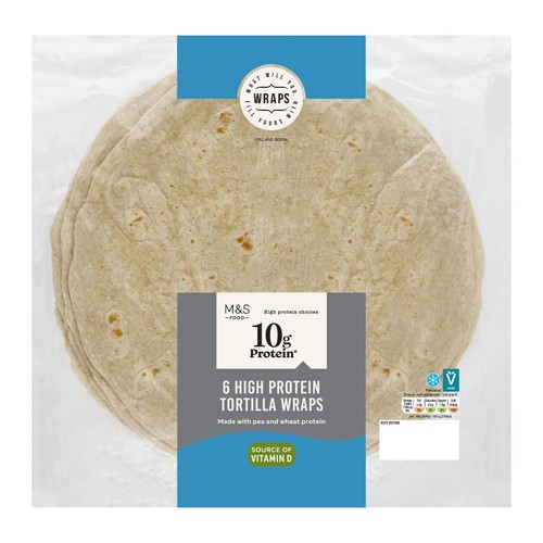 M&S High Protein Tortilla Wraps