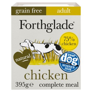Forthglade Natural Grain Free Wet Dog Food Chicken with Butternut Squash