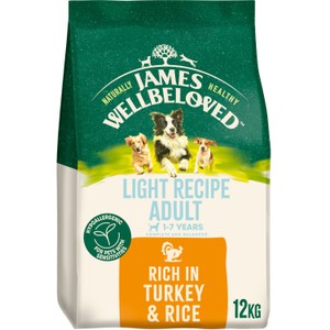 James Wellbeloved Light Adult Dry Dog Food Turkey & Rice