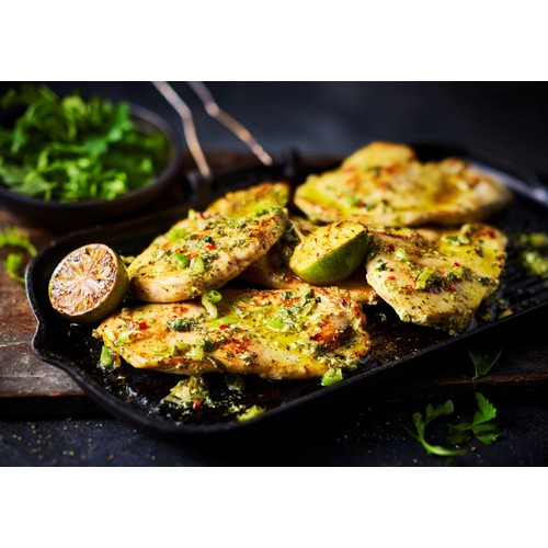 M&S Jalapeno & Herb Chicken Breast Flatties - Bags of Flavour