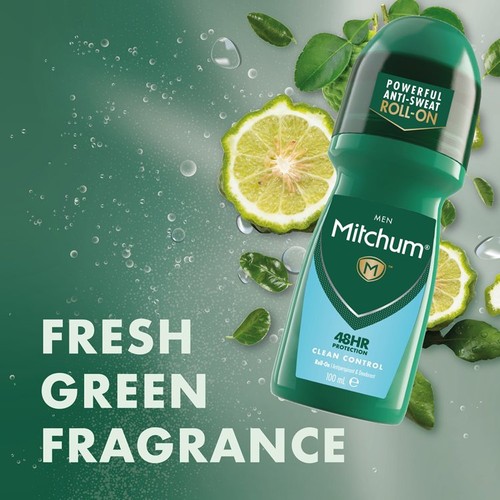 Mitchum Men Clean Control Roll On Deodorant