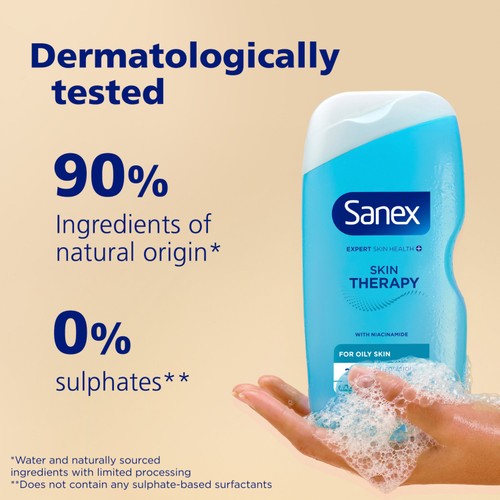 Sanex Skin Therapy Breakout Control Body Wash Shower Gel 450ml