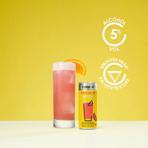 Funkin Peach On The Beach Nitro Can