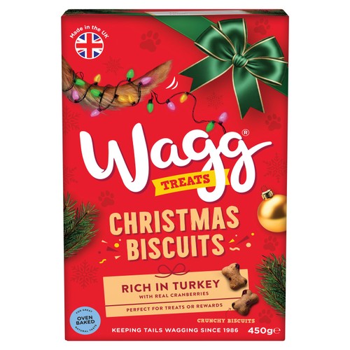 Wagg Christmas Biscuits Box